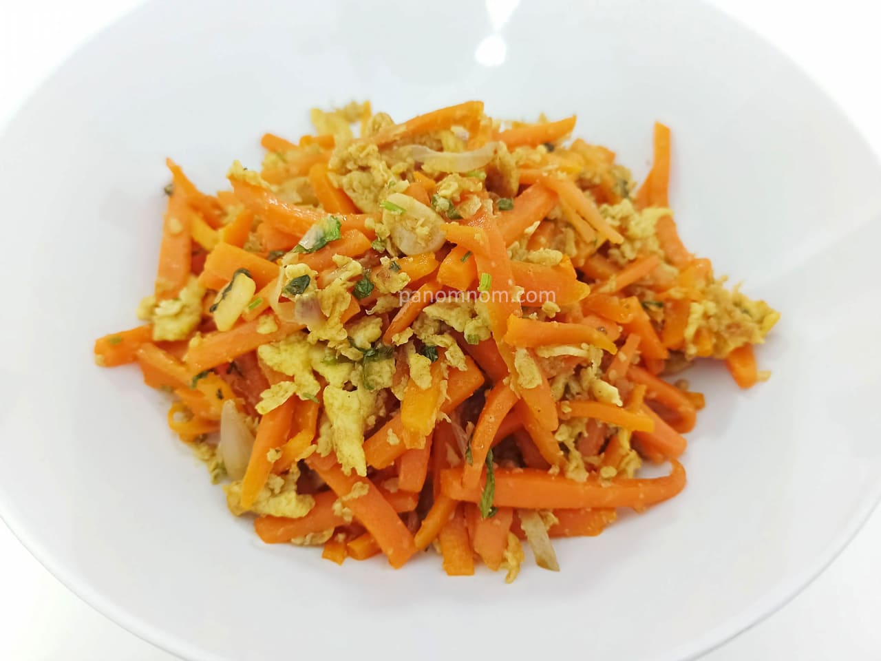 Recipe of Scrambled Egg with Veggies | Panomnom